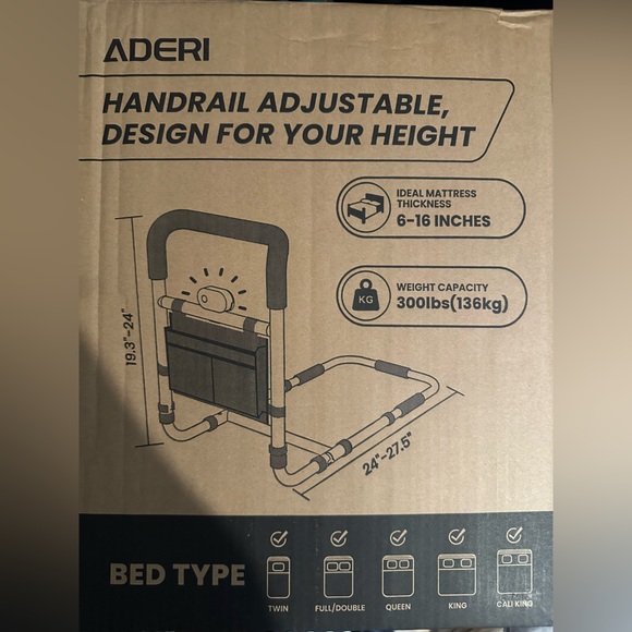 Multipurpose Bed Assist Rail - Picture 9 of 9